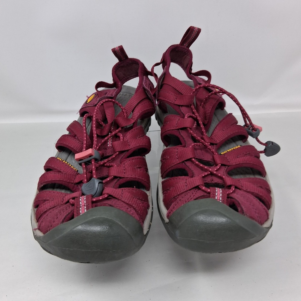 KEEN Venice H2 Womens 8.5 Beet Red Waterproof Hiking Sport Sandals 1012229 - Picture 2 of 8